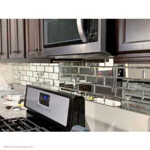 Tile and backsplash installation completed by Willard Services in Northern Virginia