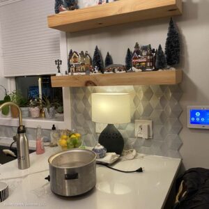 Kitchen backsplash tile installed by Willard Services in Northern Virginia