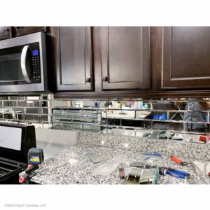 Tile and backsplash installation completed by Willard Services in Northern Virginia